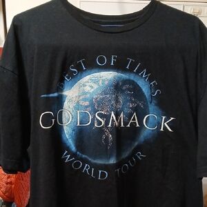 Godsmack World Tour Black T-Shirt